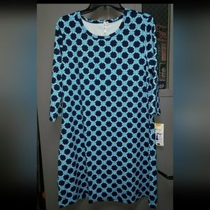 Lulu-B Seaside Blue Dress NWT Medium